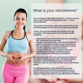 The Daily Microbiome Booster contains prebiotics, postbiotics and collagen in a handy sachet you can mix into food or drink