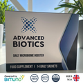 Advanced Biotics Daily Microbiome Booster is powered by Bimuno and made in the UK